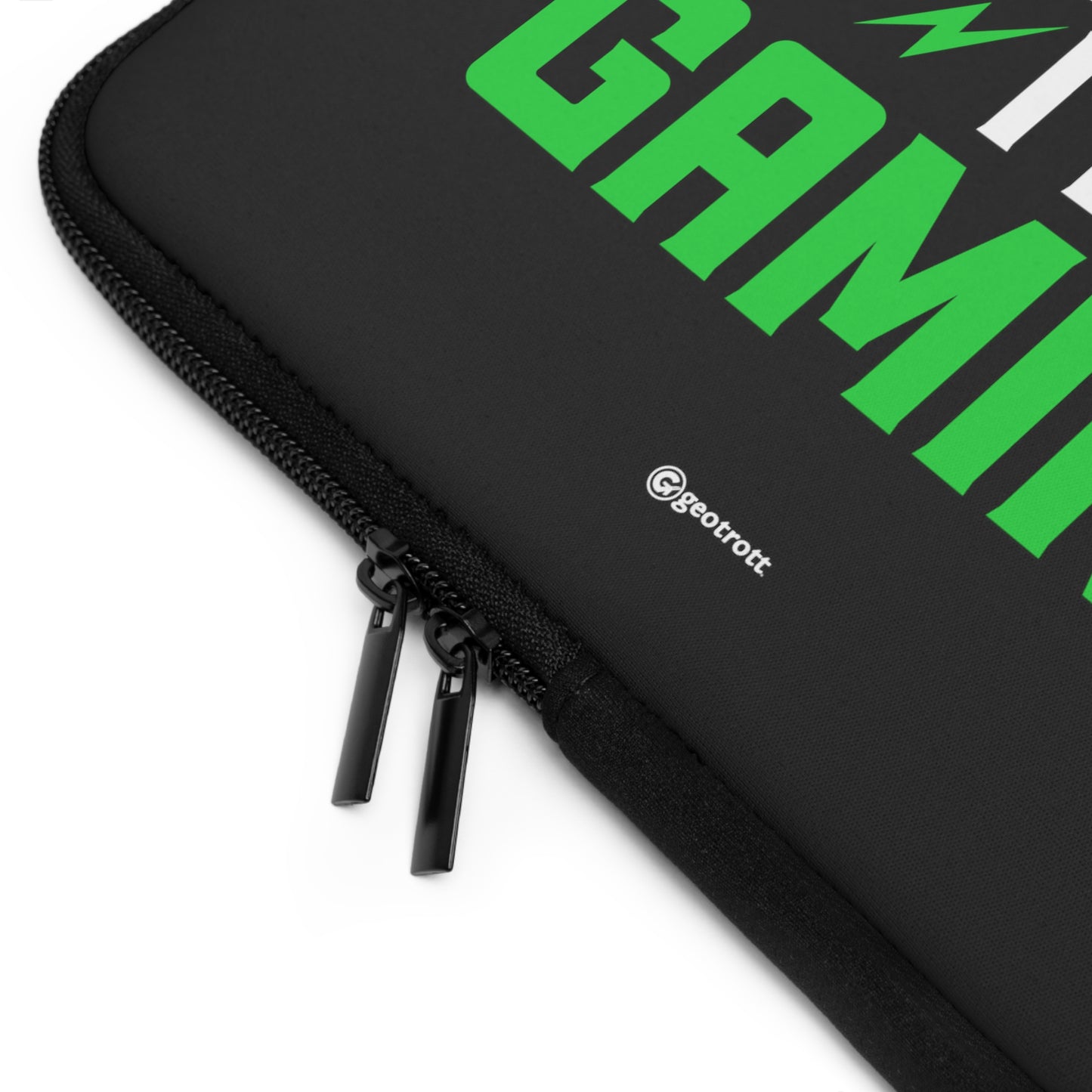 Do not Disturb I'm Gaming Gamer Gaming Lightweight Smooth Neoprene Laptop Sleeve