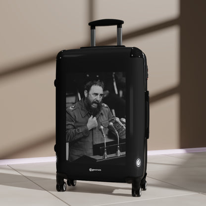 Fidel Alejandro Castro Ruz Cuban President 20TH CENTURY Photos Luggage Bag Rolling Suitcase Spinner