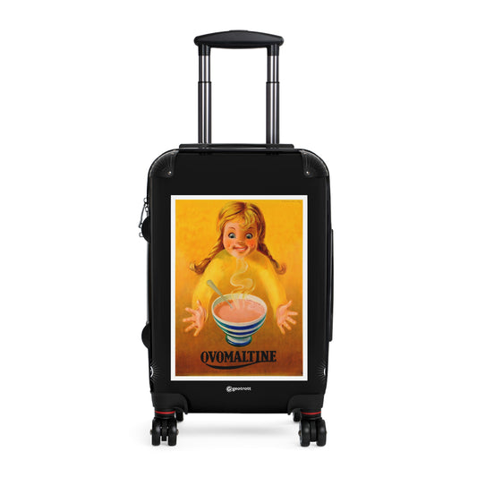 Ovomaltine Ovaltine Chocolate Malt Vintage Posters Retro Ad Luggage Bag Rolling Suitcase Spinner