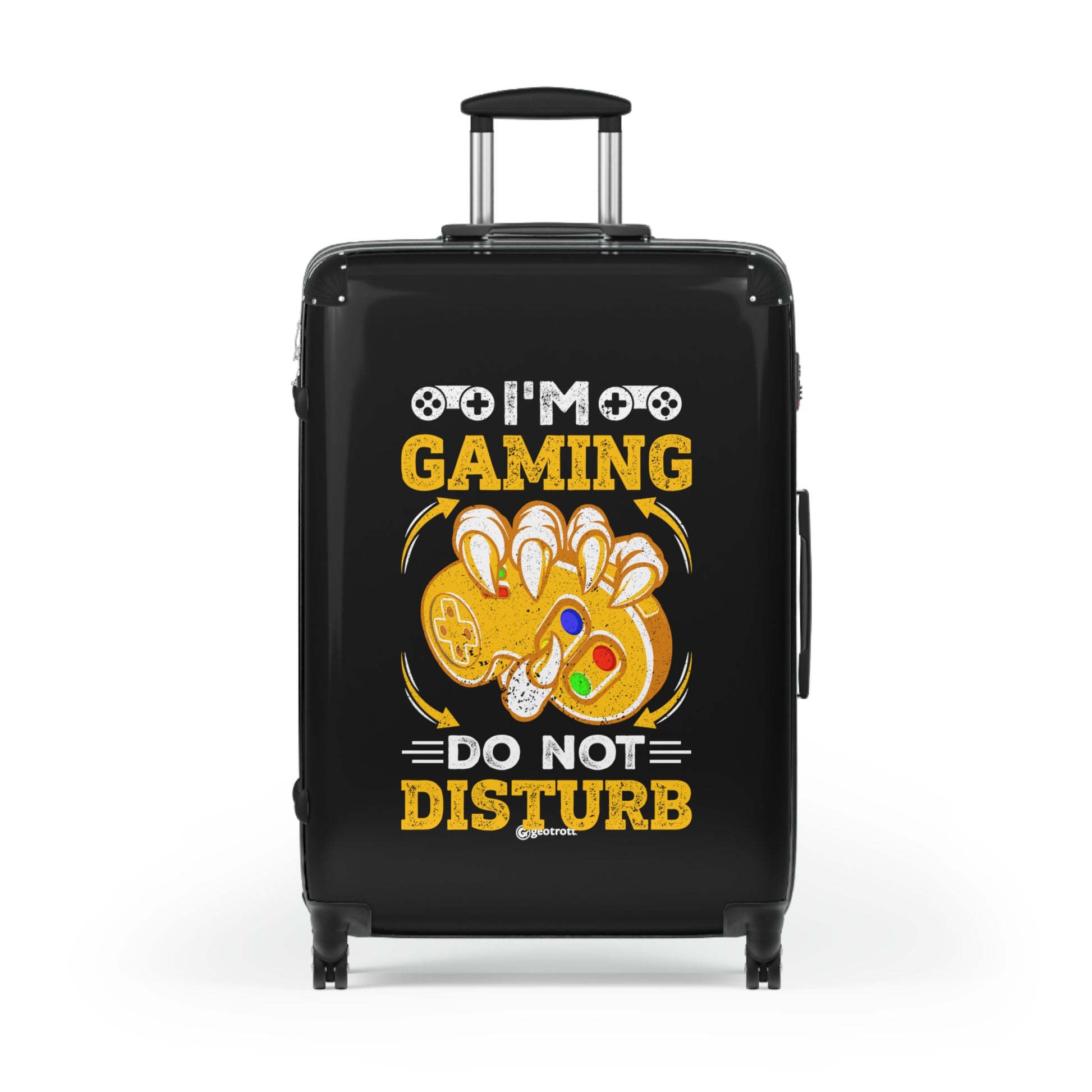 I'm Gaming do not Disturb Gamer Gaming Suitcase-Suitcase-Geotrott