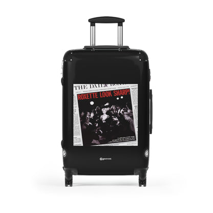 Roxette Look Sharp Eighties Music Album Luggage Bag Rolling Suitcase Spinner