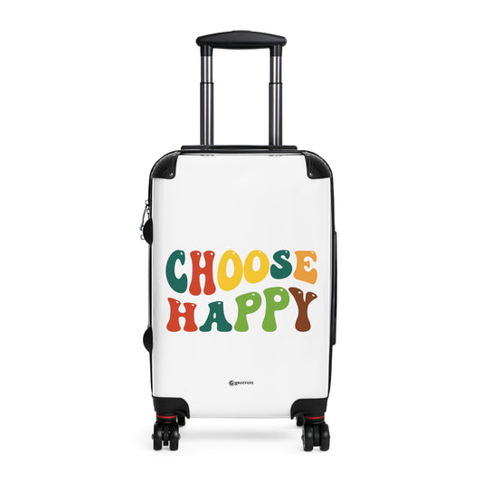 Choose Happy Luggage Luggage Bag Rolling Suitcase Travel Accessories