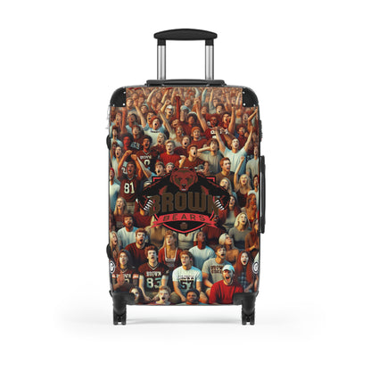 Brown Bears Brown University American Football University College Teams Luggage Bag Rolling Suitcase Travel Accessories