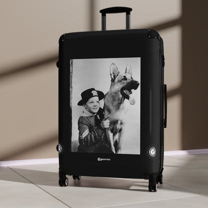 Adventures of Rin Tin Tin TV series 1954-1959 20TH CENTURY Photos Luggage Bag Rolling Suitcase Spinner