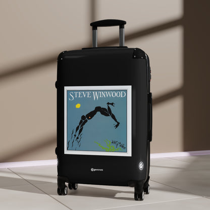 Steve Winwood Arc of a Diver Eighties Music Album Luggage Bag Rolling Suitcase Spinner