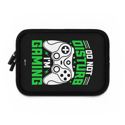 Do not Disturb I'm Gaming Gamer Gaming Lightweight Smooth Neoprene Laptop Sleeve