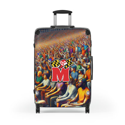 University of Maryland Terrapins Women's Varsity COLLEGE Team Luggage Bag Rolling Suitcase Travel Accessories