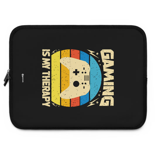 Gaming is my Therapy Funda para portátil de neopreno suave y ligera para juegos