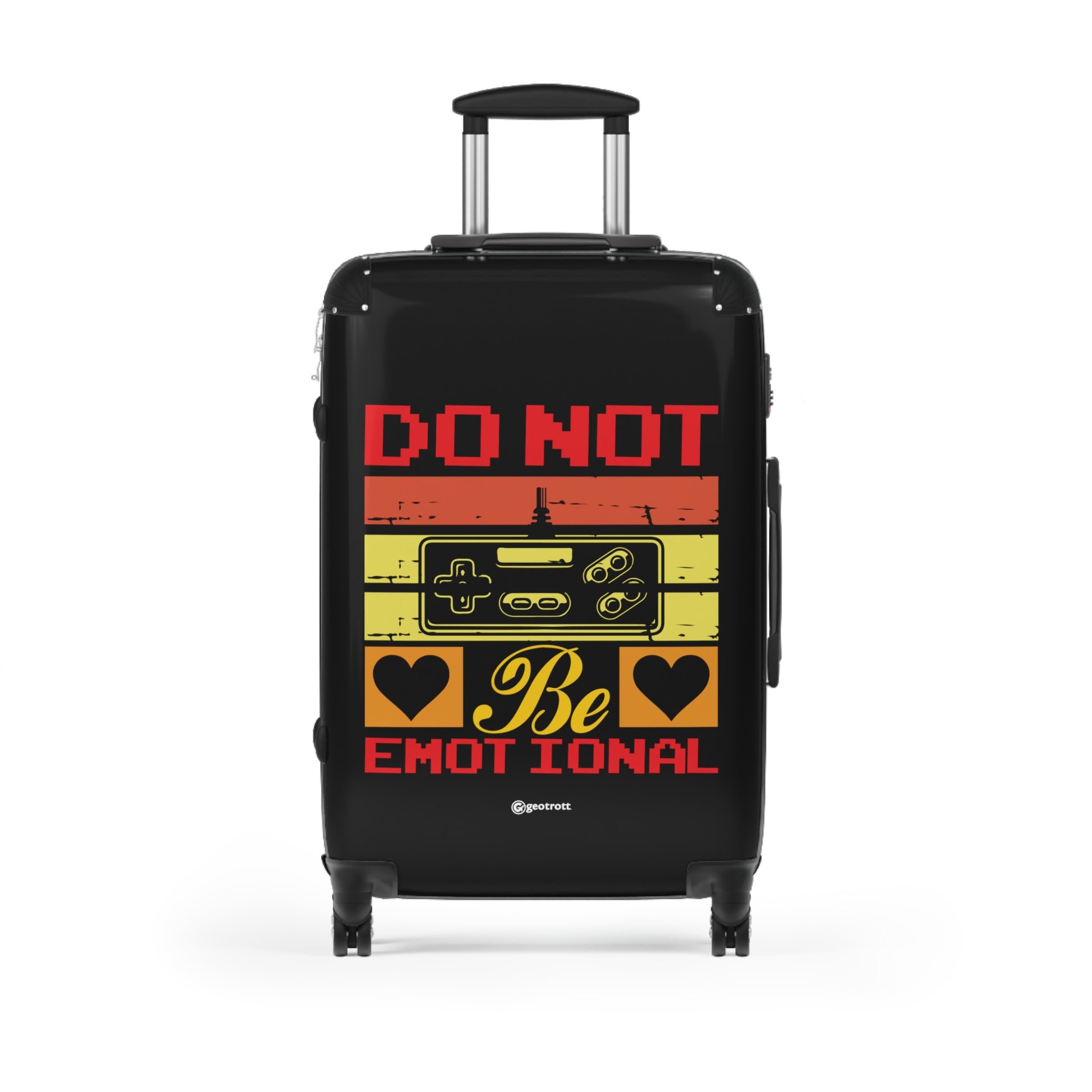 Do not be Emotional Luggage-Suitcase-Geotrott