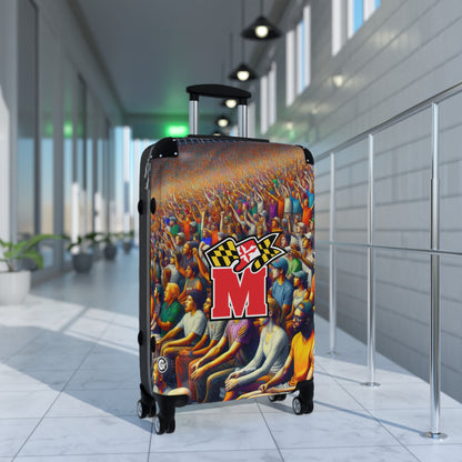 University of Maryland Terrapins Women's Varsity COLLEGE Team Luggage Bag Rolling Suitcase Travel Accessories