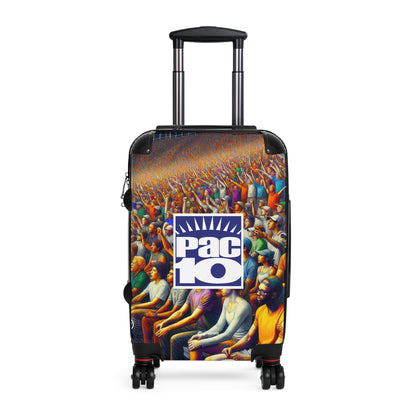 Pac 10 Collegiate Western Athletic Conference Luggage Bag Rolling Suitcase Travel Accessories