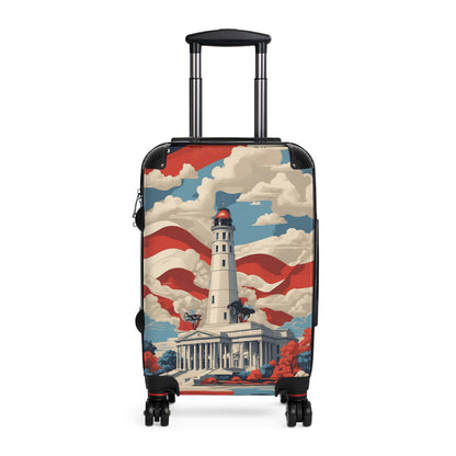 Illinois Pride: Vintage Travel Poster, Patriotic Americana Artwork Vintage Travel Poster