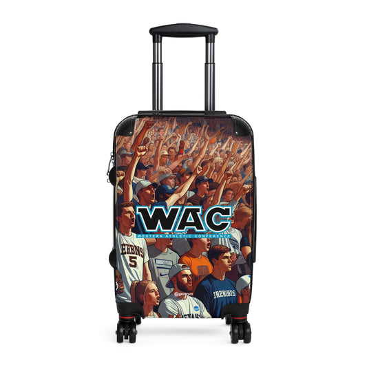 Western Athletic Conference NCAA Division I Luggage Bag Rolling Suitcase Spinner