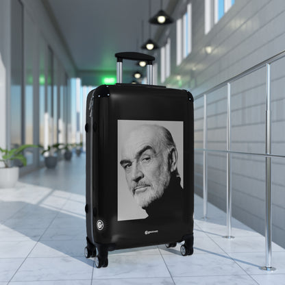 Sir Thomas Sean Connery Scottish Actor James Bond 20TH CENTURY Photos Luggage Bag Rolling Suitcase Spinner