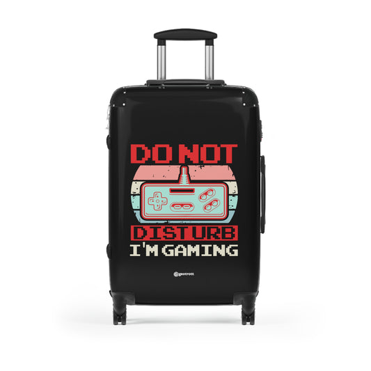 Do not Disturb I'm Gaming Gamer Gaming Suitcase-Bags-Geotrott