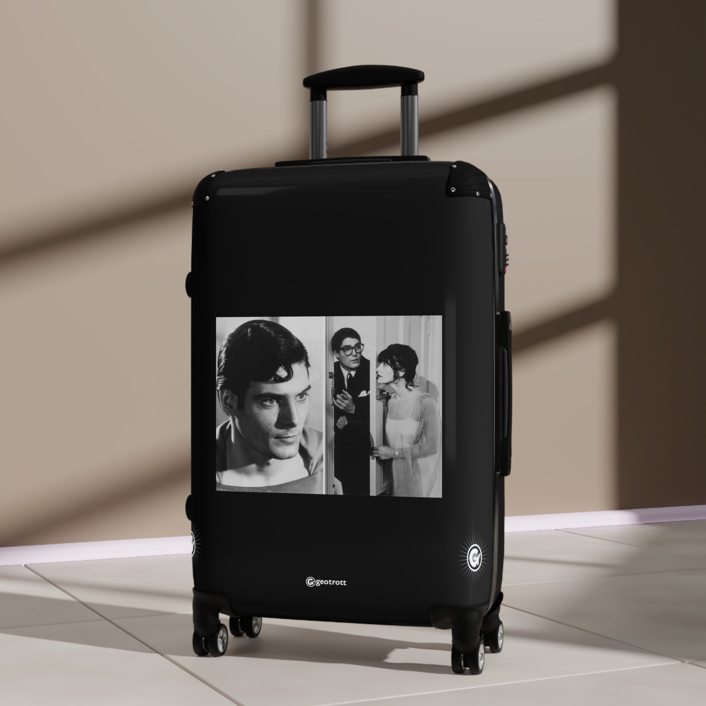 Christopher Reeve as Superman and Clark Kent 20TH CENTURY Photos Luggage Bag Rolling Suitcase Spinner