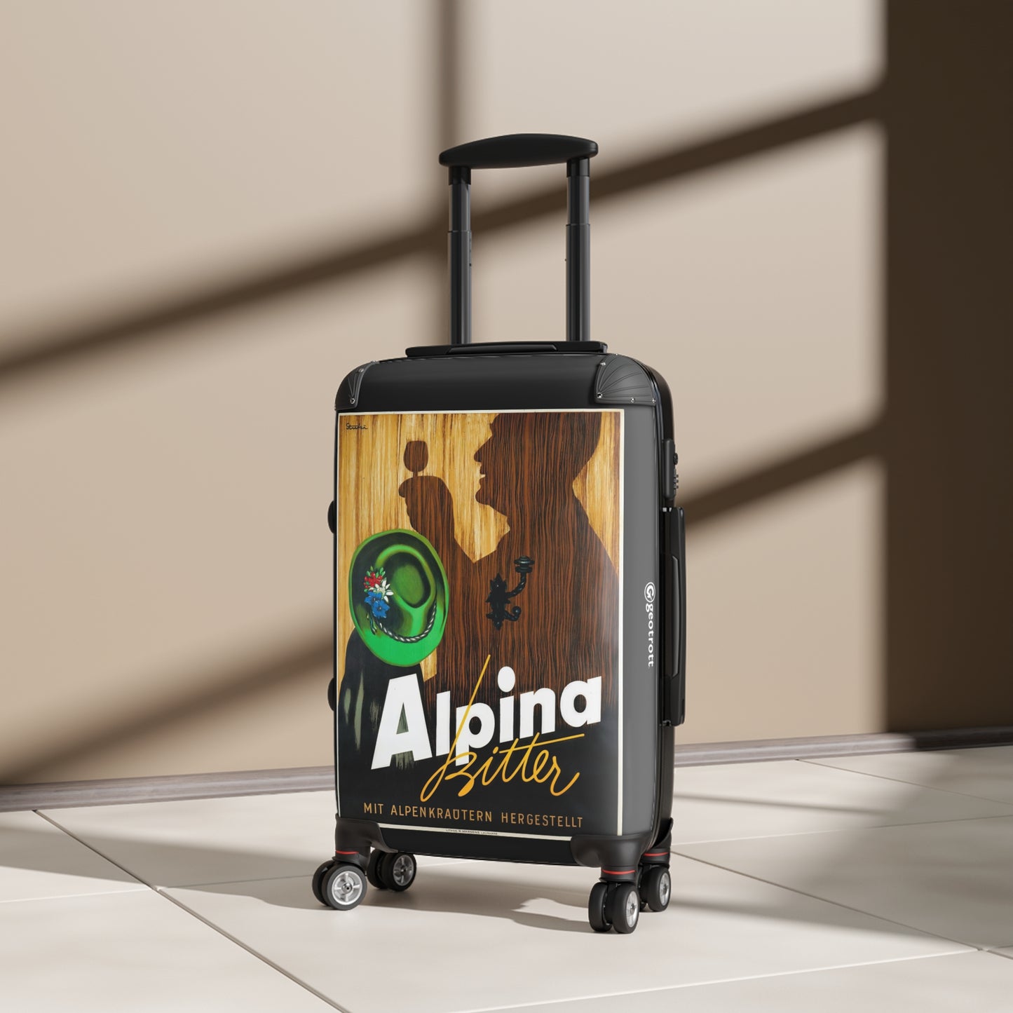 STUKI. Alpina Bitter mit alpendrautern Hergestellt artofuniverse0