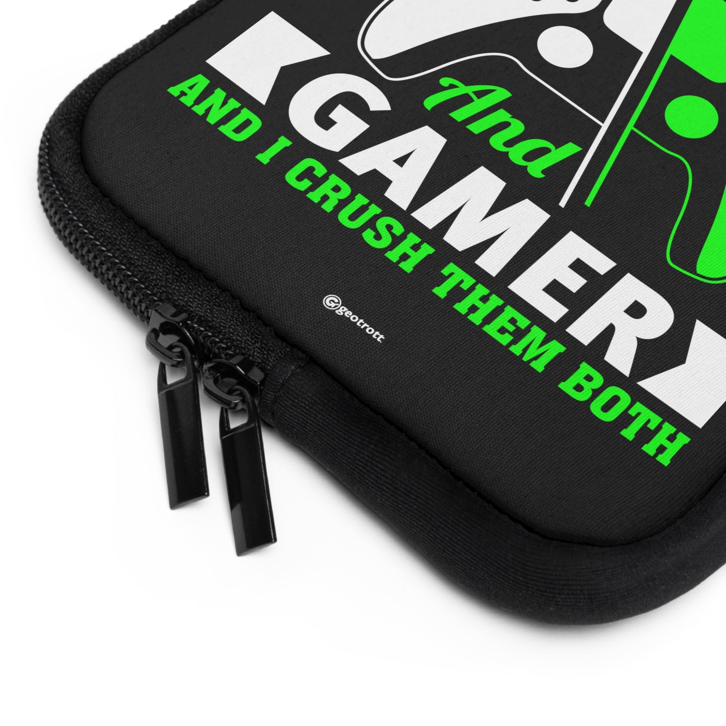 Gamer Gaming Lightweight Smooth Neoprene Laptop Sleeve