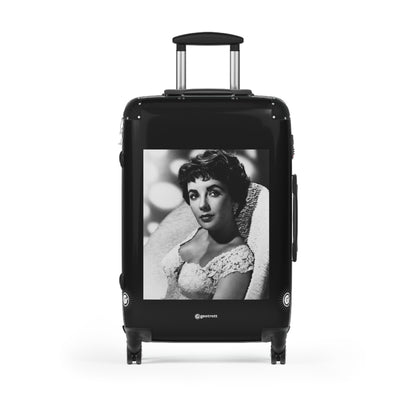 Dame Elizabeth Rosemond Taylor British and American Actress 20TH CENTURY Photos Luggage Bag Rolling Suitcase Spinner