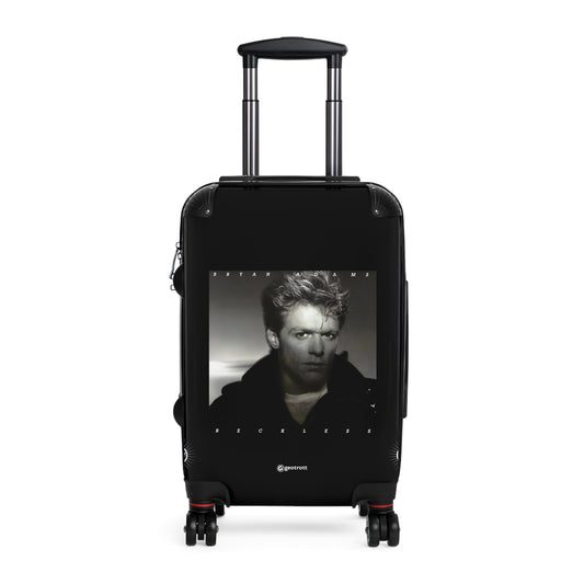 Bryan Adams Reckless Eighties Music Album Luggage Bag Rolling Suitcase Spinner