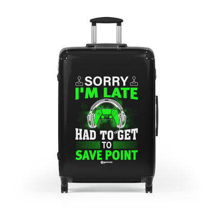 Sorry I'm late I had to get to the Save Point Gamer Gaming Suitcase-Suitcase-Geotrott