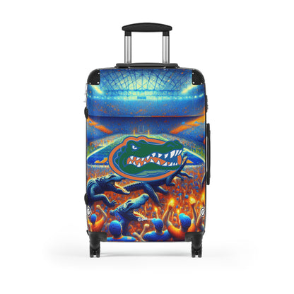 Florida University Gators College Football Team Luggage Bag Rolling Suitcase Spinner