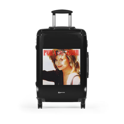 Paula Abdul Forever Your Girl Eighties Music Album Luggage Bag Rolling Suitcase Spinner