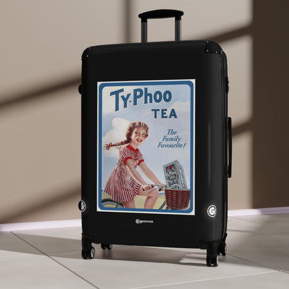 Ty-phoo Tea 2 Advertising Vintage Posters Retro Ad Luggage Bag Rolling Suitcase Spinner