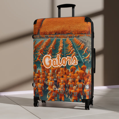 Florida Gators American College Football Team Luggage Bag Rolling Suitcase Spinner