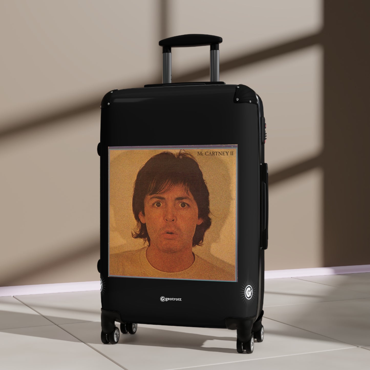 Paul Mc Cartney McCartney 2 1980 Luggage Bag Rolling Suitcase Travel Accessories