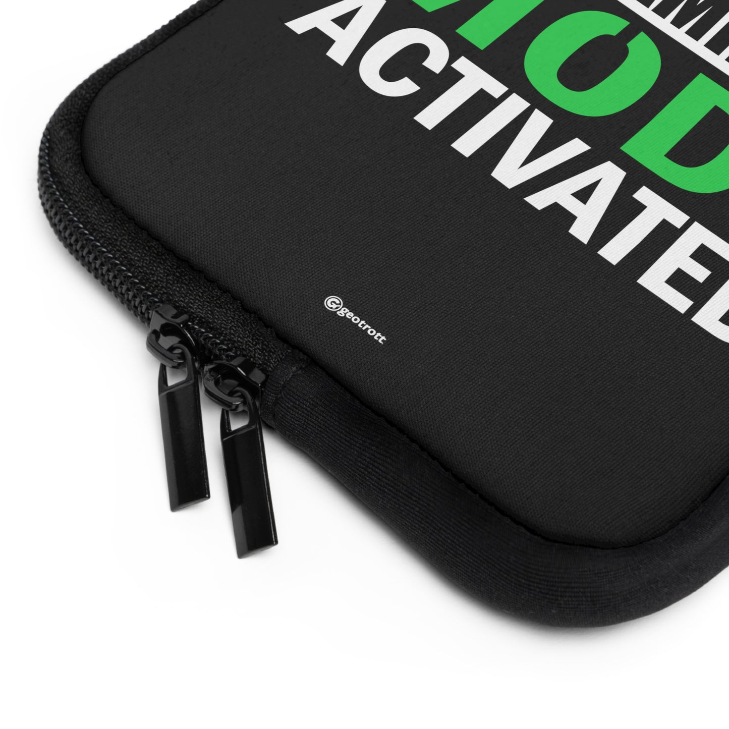 Do not Disturb Gaming Mode Activated Gamer Gaming Lightweight Smooth Neoprene Laptop Sleeve