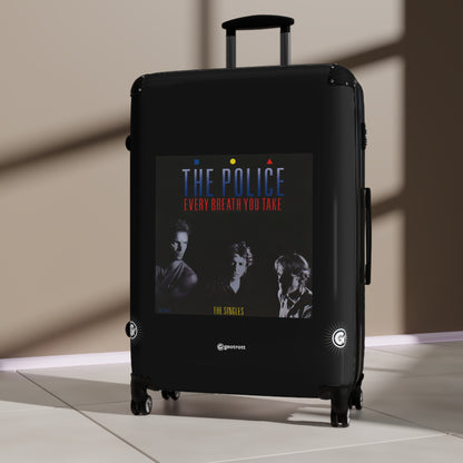 The Police Every Breath you Take Eighties Music Album Luggage Bag Rolling Suitcase Spinner