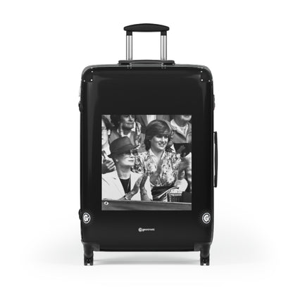 Princess Grace and Lady Diana Spencer Applauding 20TH CENTURY Photos Luggage Bag Rolling Suitcase Spinner