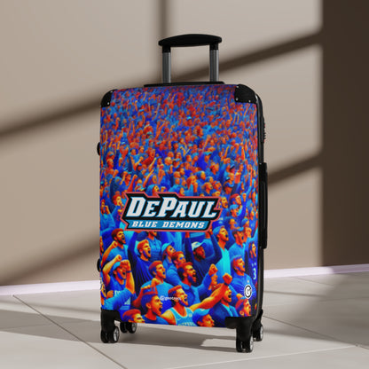 DePaul Blue Demons Mens Basketball COLLEGE Team Luggage Bag Rolling Suitcase Travel Accessories