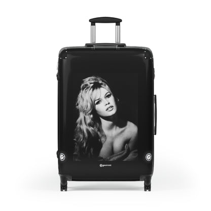 Brigitte Anne-Marie Bardot French former actress Singer Model Sexual Revolution 20TH CENTURY Photos Luggage Bag Rolling Suitcase Spinner