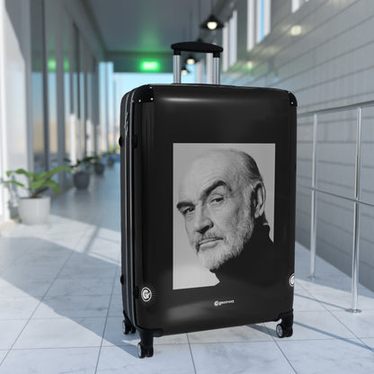 Sir Thomas Sean Connery Scottish Actor James Bond 20TH CENTURY Photos Luggage Bag Rolling Suitcase Spinner