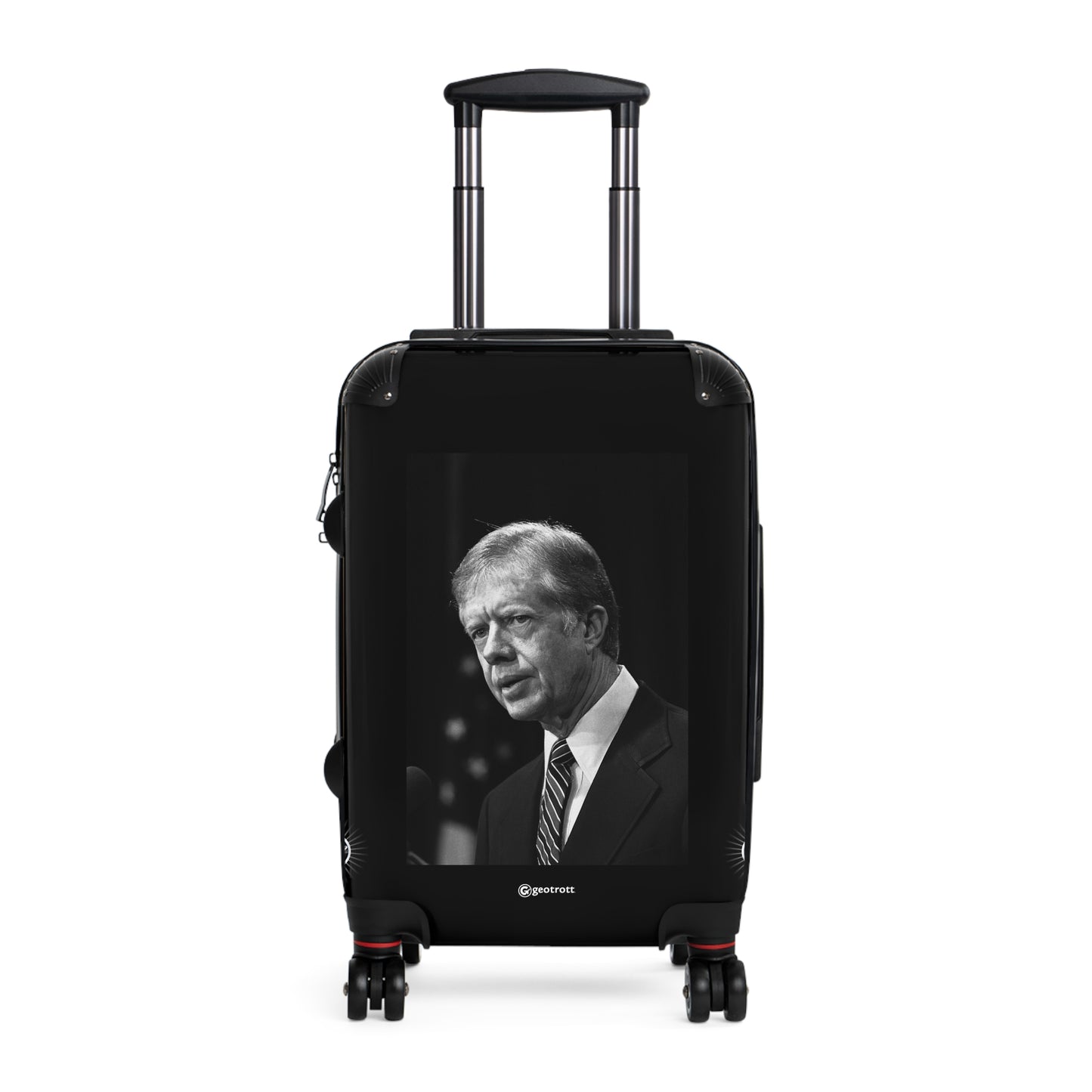 James Earl Jimmy Carter Jr 39th president 20TH CENTURY Photos Luggage Bag Rolling Suitcase Spinner