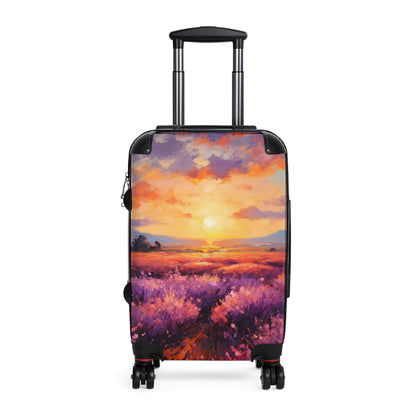 The Sunset Over A Lavender Field Serene Landscape Impre 0B27De7C-5073-41A9-8E2F-1901C10Bfeee 0
