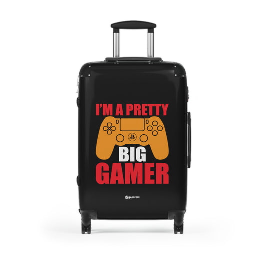 I am a Pretty Big Gamer Gaming Suitcase-Suitcase-Geotrott