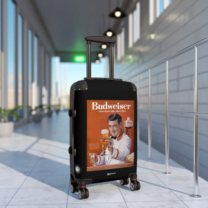 Where there is life there's Budweiser Vintage Posters Retro Ad Luggage Bag Rolling Suitcase Spinner