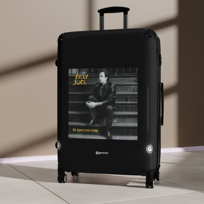 Billy Joel An Innocent Man Eighties Music Album Luggage Bag Rolling Suitcase Spinner