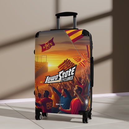 Iowa State University Cyclones College Team Luggage Bag Rolling Suitcase Spinner