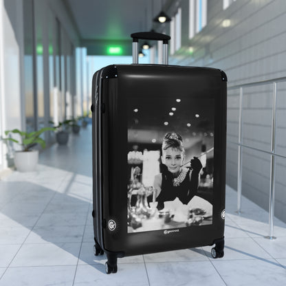 Aubrey Hepburn in Breakfast at Tiffanys 20TH CENTURY Photos Luggage Bag Rolling Suitcase Spinner