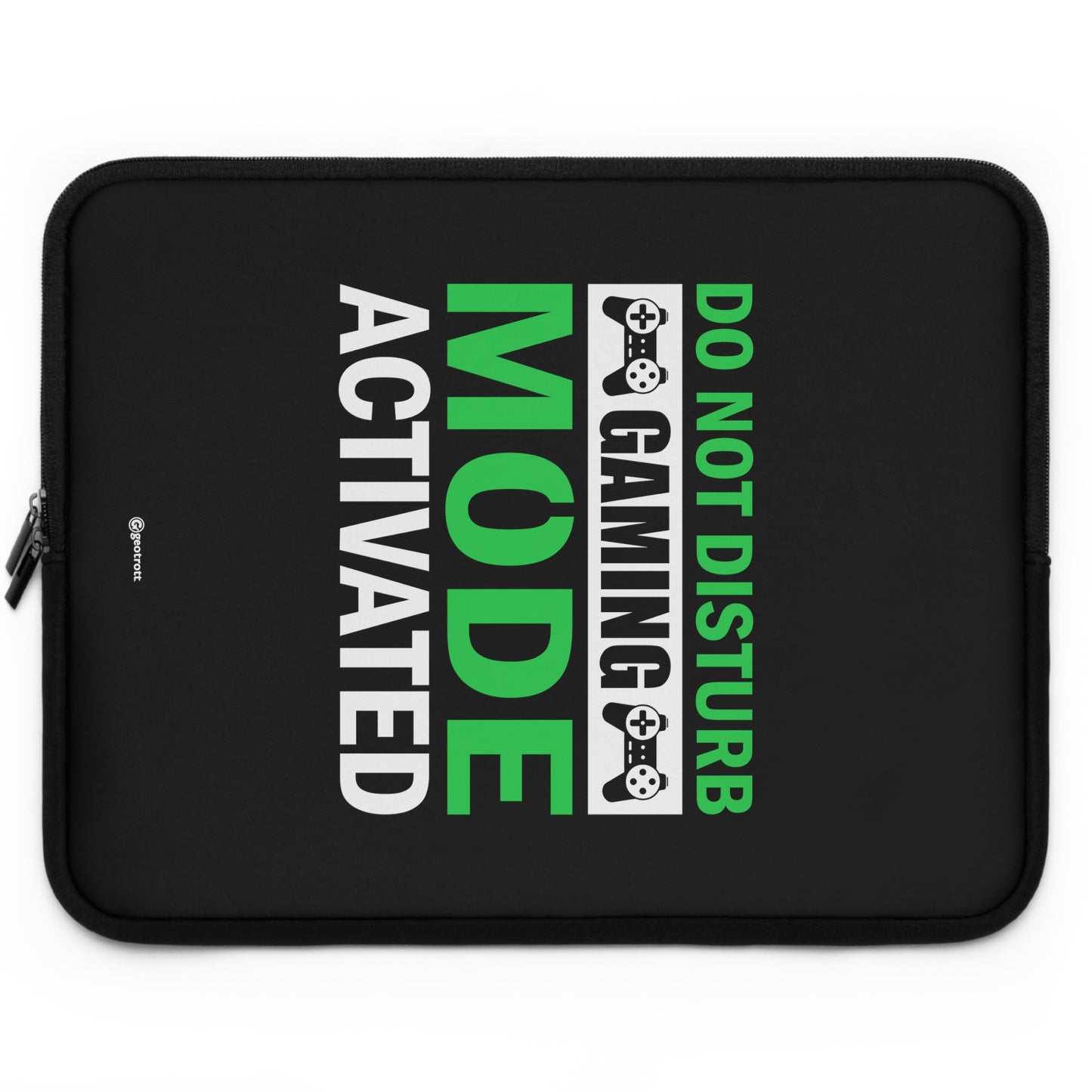 Do not Disturb Gaming Mode Activated Gamer Gaming Lightweight Smooth Neoprene Laptop Sleeve