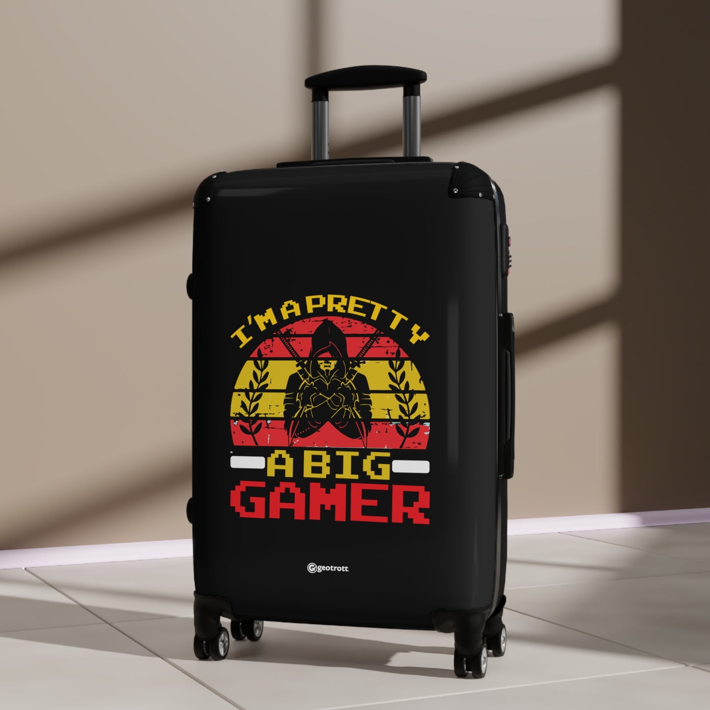 I am a Pretty a Big Gamer Gaming Suitcase-Suitcase-Geotrott