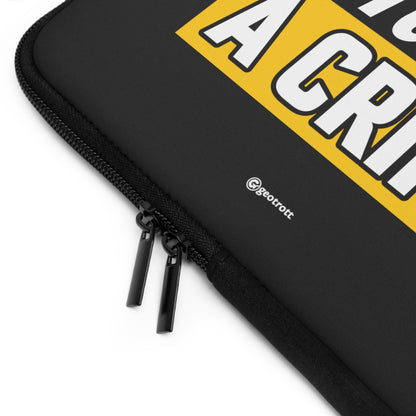 Jugar no es un delito Funda para portátil ligera y suave de neopreno para juegos Gamer