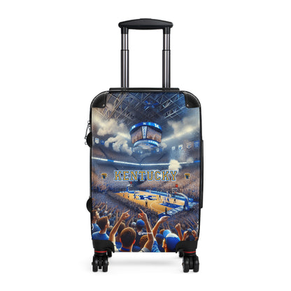 Kentucky University Wildcats Men's Basketball Team Luggage Bag Rolling Suitcase Spinner