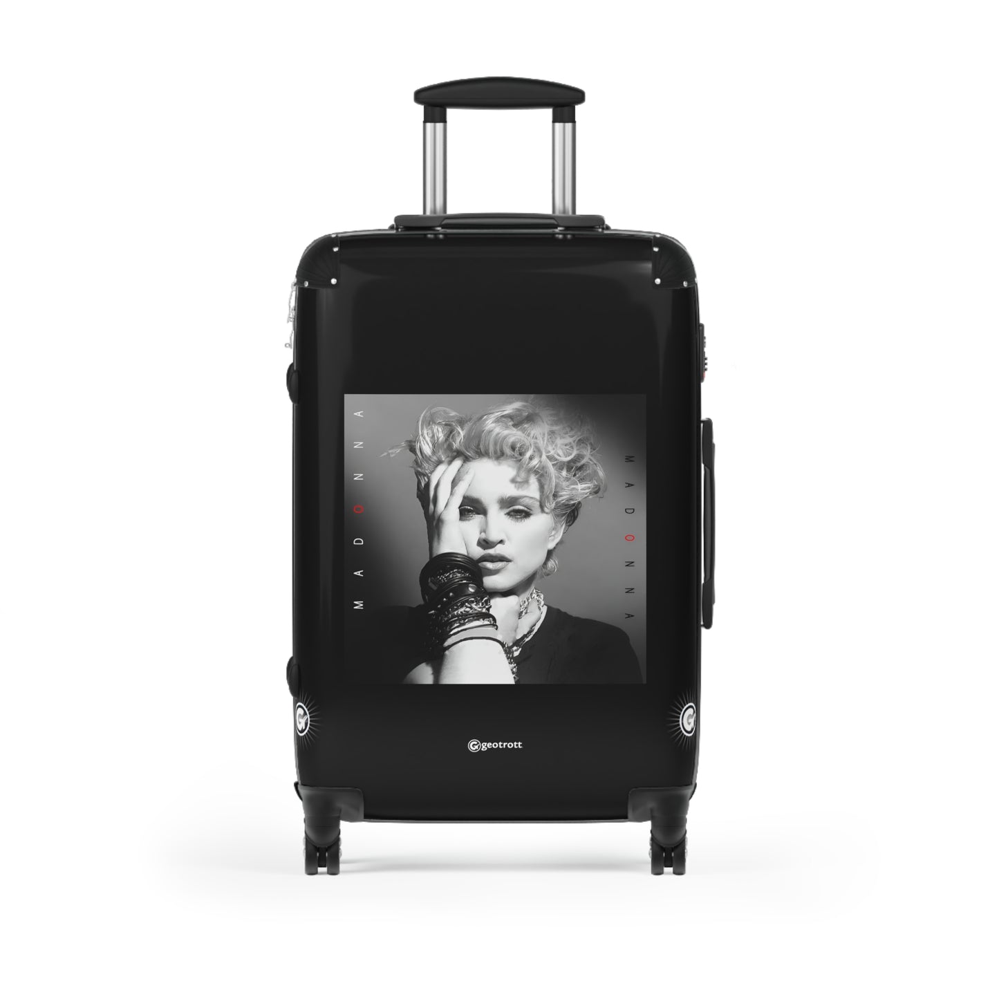 Madonna Madonna Eighties Music Album Luggage Bag Rolling Suitcase Spinner