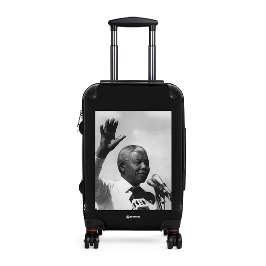 Nelson Mandela The Civil Rights Movement 20TH CENTURY Photos Luggage Bag Rolling Suitcase Spinner