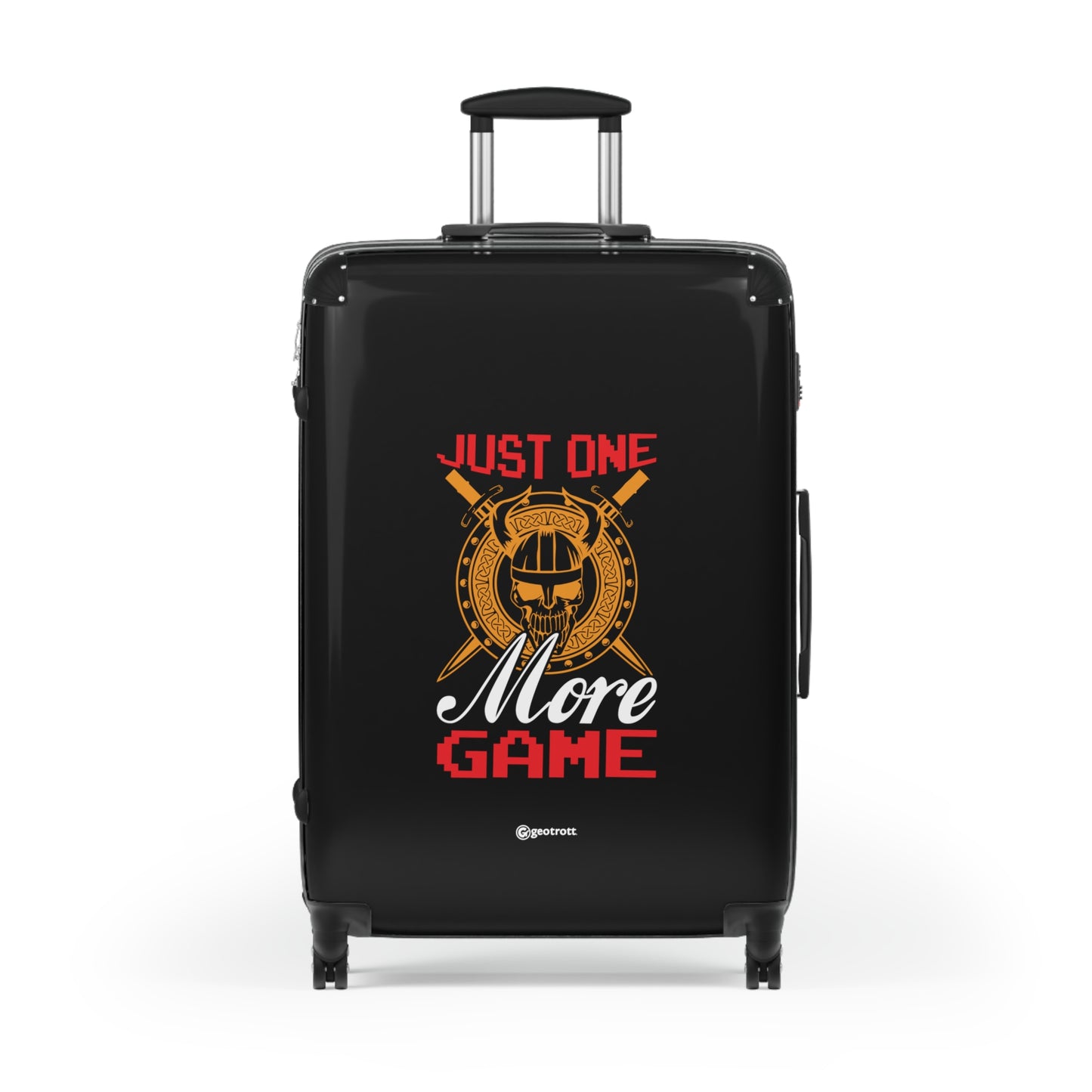 Just One More Game Gamer Gaming Suitcase-Bags-Geotrott